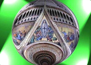 Il Duomo tondo con luce