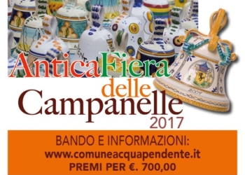“Buongiorno Ceramica”, al via il concorso collegato alla Fiera delle Campanelle di Acquapendente