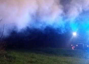 Vasto incendio nelle campagne dell’Orvietano, fiamme su più fronti