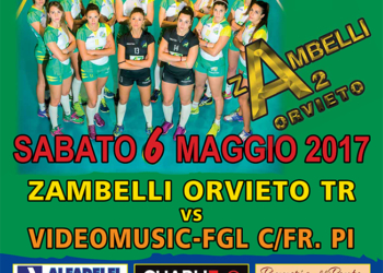 Zambelli Orvieto: gran finale al Pala-Papini contro Castelfranco
