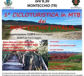 Al via la 1^ edizione di Cicloturistica in mountain bike dei Montecchio d’Italia