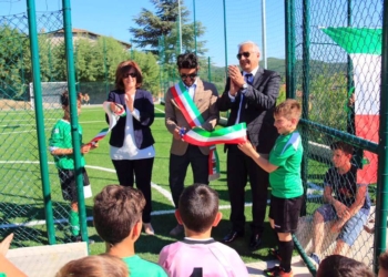 Inaugurato a Montecchio nuovo impianto Calcio a 5