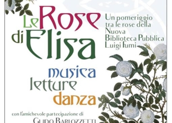 “Le rose di Elisa. Musica, letture, danza” nel Giardino dei Lettori