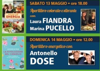 Ultimi appuntamenti de “Il Libro Parlante”: Aperilibro colorato e Aperilibro energetico a palazzo dei Sette
