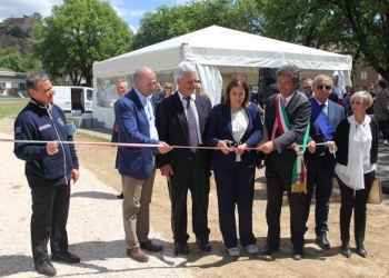 Consegnato ai cittadini il primo stralcio del Parco Urbano del Paglia