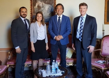 L’amministrazione comunale di Orvieto riceve il console Usa in Italia