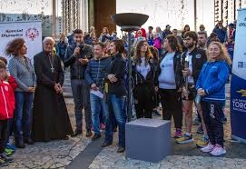 La Torcia degli “Special Olympics” 2017 fa tappa ad Orvieto e accende il tripode a Piazza Duomo