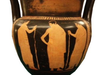 Collezione Mario Lolli Ghetti di 22 vasi attici esposti al Museo Claudio Faina