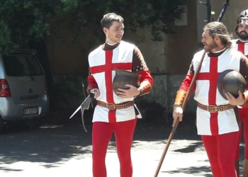 Un berroviere australiano tra i figuranti del corteo storico: “un’esperienza fantastica”