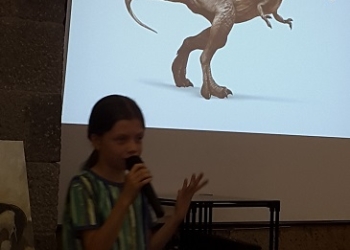 Il giovanissimo Francesco Barberini ha presentato la sua prima pubblicazione di ornitologia