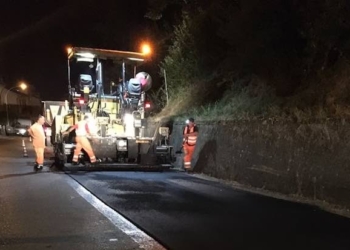 Viabilità, aperto cantiere su SR 71 Orvieto: lavori notturni per limitare disagi