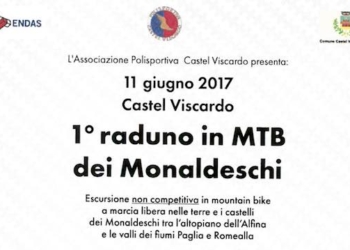 E’ boom di adesioni per il primo raduno Mtb Monaleschi