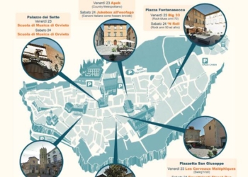 “Piazza, bella piazza”, 40 musicisti orvietani scendono in strada per aiutare  l’Associazione “3.36. Per Barbara & Matteo”