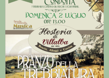 All’Hosteria di Villalba il pranzo della trebbiatura. Ultimo appuntamento con la “Buona Condotta”