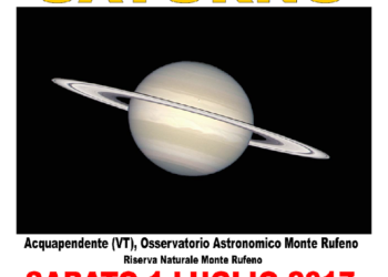 “Occhi su Saturno”, appuntamento all’Osservatorio Astronomico Monte Rufeno