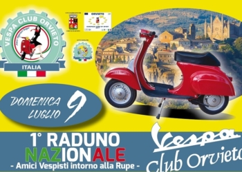 Amici vespisti intorno alla Rupe, conto alla rovescia per il primo raduno nazionale