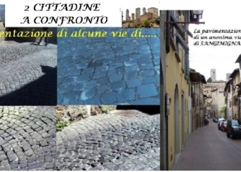 Scatti di due cittadine a confronto