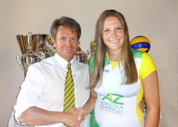 Colpo della Zambelli Orvieto, in gialloverde il martello Laura Grigolo