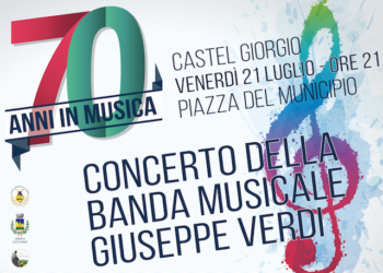 La Banda di Castel Giorgio compie settant’anni. Si aprono i festeggiamenti