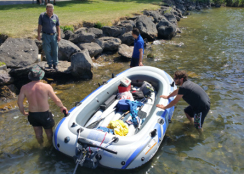 In panne col gommone sul lago di Bolsena, in tre recuperati dalla Polizia Provinciale