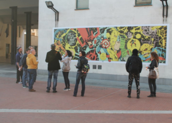 Con il murale “Il Creatore” Orvieto scalo gira il mondo