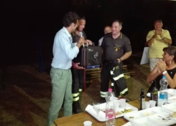 Termocamera donata dall’Associazione no profit 3:36 – per Barbara e Matteo ai Vigili del Fuoco