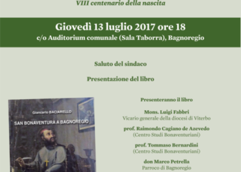 Presentazione di “San Bonaventura a Bagnoregio” di Giancarlo Baciarello