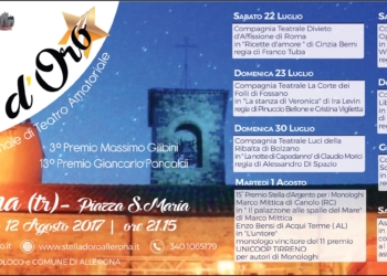 Ad Allerona si alza il sipario sul 21esimo Festival Nazionale di Teatro Amatoriale Stella D’Oro