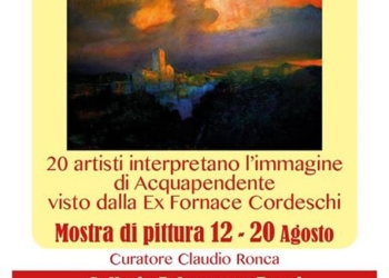 Alla galleria Falzacappa Benci la mostra “Acquapendente vista dalla fornace”