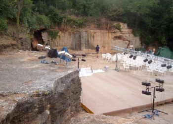 “Immagini e suoni di paesaggi” nelle ex cave di travertino di Baschi