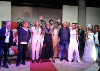 Castel Viscardo, grande successo per la sfilata di moda a Viceno
