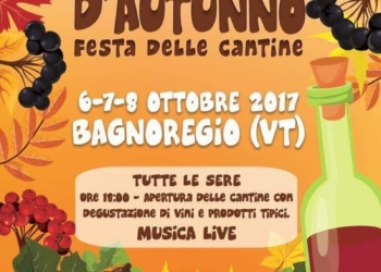 Tutto pronto a Bagnoregio per la V edizione dei “Profumi d’Autunno. Festa delle cantine”