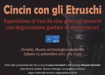 Giornate europee del patrimonio, è l’ora del Cin Cin con gli Etruschi