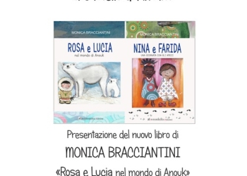 Al Castello di Alviano presentazione del nuovo libro Rosa e Lucia nel mondo di Anouk