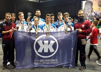 Karate, 8 ori, 3 argenti e 1 bronzo per la scuola keikenkai ai mondiali Iku in Irlanda