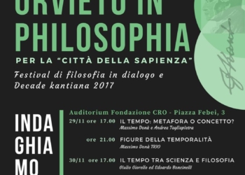Terzo anno di Decade Kantiana, a Orvieto il “Festival della Filosofia” per spalancare le menti dei giovani