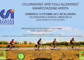 Cicloraduno MTB “Colli Alleronesi”, 25 km pedalando nei boschi della Selva di Meana