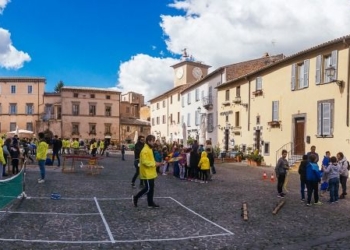 Festival Nazionale del Gioco e delle Tradizioni, buona la prima. Trecento ragazzi in piazza
