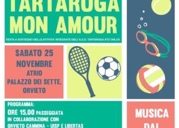 “Tartaruga mon amour”, grande festa a Palazzo dei Sette con i ragazzi della “Tartaruga xyz”