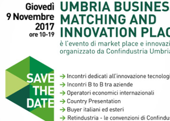 Confindustria Umbria presenta: Umbria Business Matching, a Bastia Umbra giovedì 9 novembre