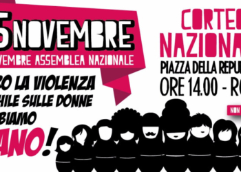L’Albero di  Antonia alla manifestazione nazionale a Roma sulla violenza di genere
