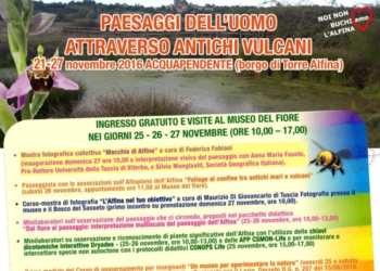 Ecco gli eventi ufficiali del Museo Naturalistico del Fiore per la Settimana Unesco