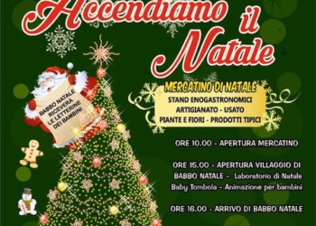 Porano accende il Natale tra enogastronomia, mercatini e il villaggio di Babbo Natale