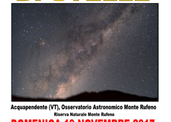 All’Osservatorio del Monte Rufeno appuntamento con la “Via Lattea: Per un pugno di stelle”
