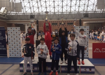 Prima prova nazionale Gpg di Spada, in gara 17 giovani atleti della Uisp Scherma Orvieto