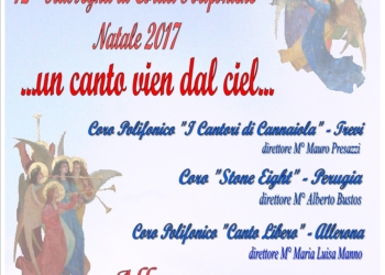Allerona, al via la 12ª Rassegna di Corali Polifoniche “Un canto vien dal ciel…”