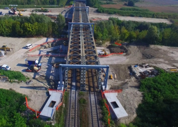 Ceprini Costruzioni realizza primo intervento al mondo di retrofit del ponte ferroviario di Poggio-Renatico