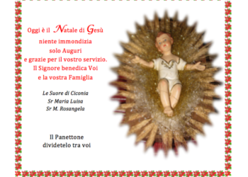Un panettone al posto dei rifiuti, perchè il “Natale è per tutti”. E’ l’iniziativa delle suore di Ciconia
