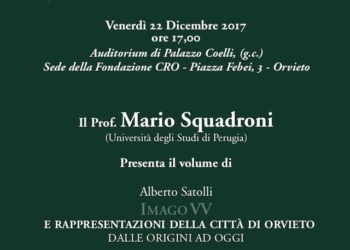 A Palazzo Coelli la presentazione del volume di Alberto Satolli “Imago VV”
