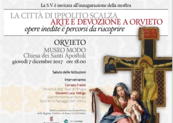 Ippolito Scalza a 400 anni dalla morte Orvieto lo ricorda con una mostra alla chiesa dei Santi Apostoli